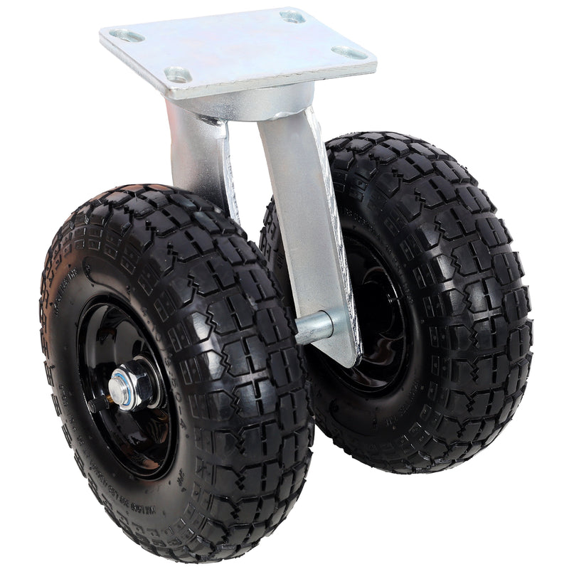 10 in Dual Air Wheels Swivel Caster, 660LBS Load Capacity by HouseOfZazla