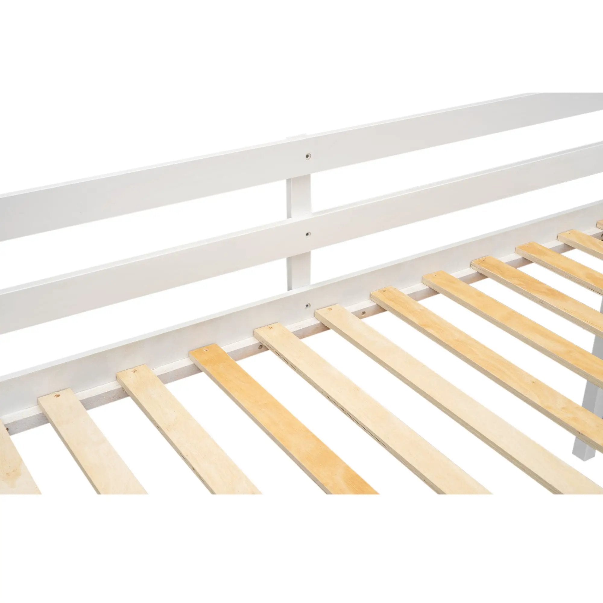 Low Loft Bed With Adjustable Ladder by Unique Piece Furniture