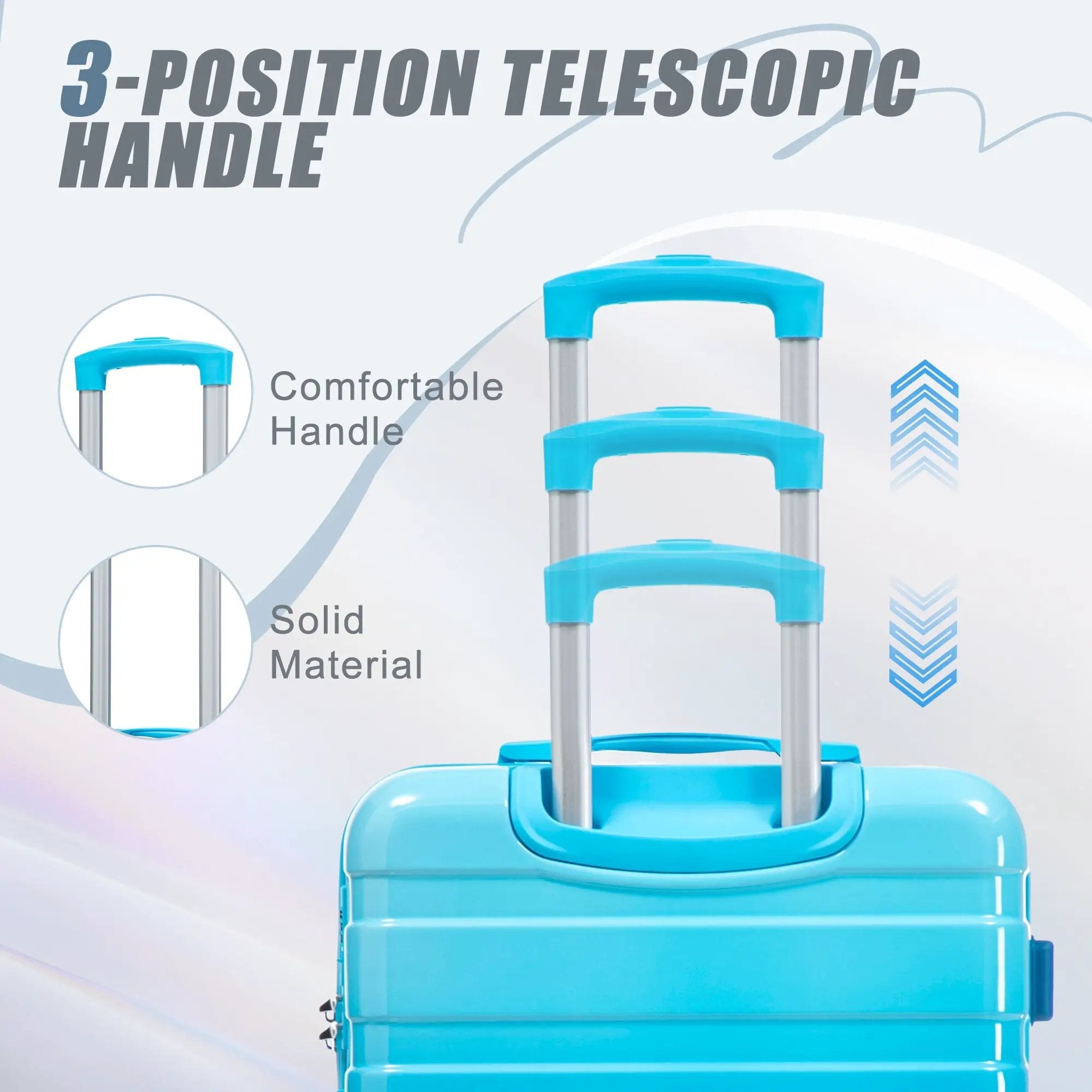 PC Spinner Wheel Luggage Set by HouseOfZazla