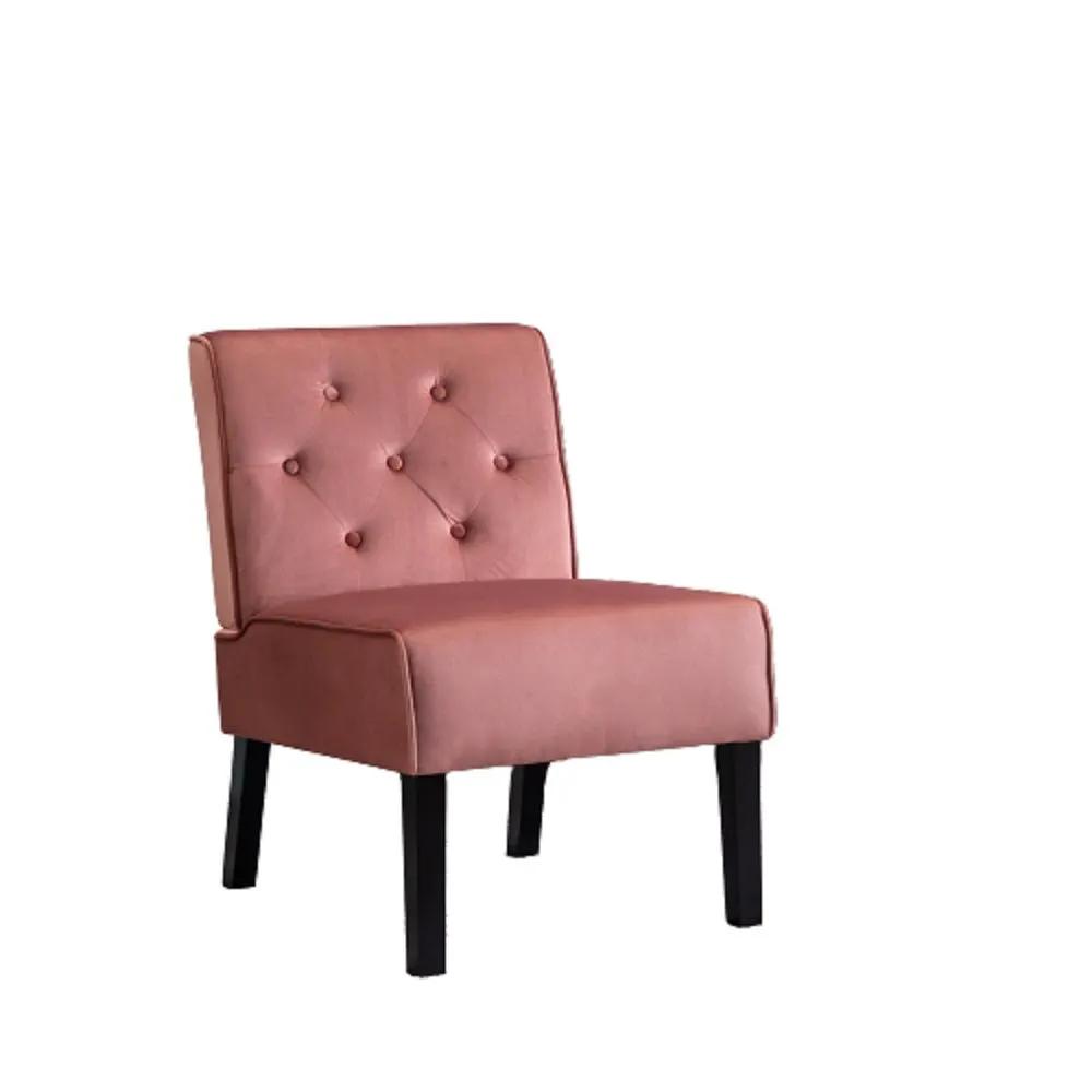 Reese - Living Room Armless Button Tufted Pattern Accent Chair (Set of 2) by Unique Piece Furniture