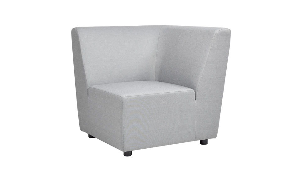 Cleo - Modular Upholstered Deep Seating Patio Corner Chair Axroma Olefin by HouseOfZazla