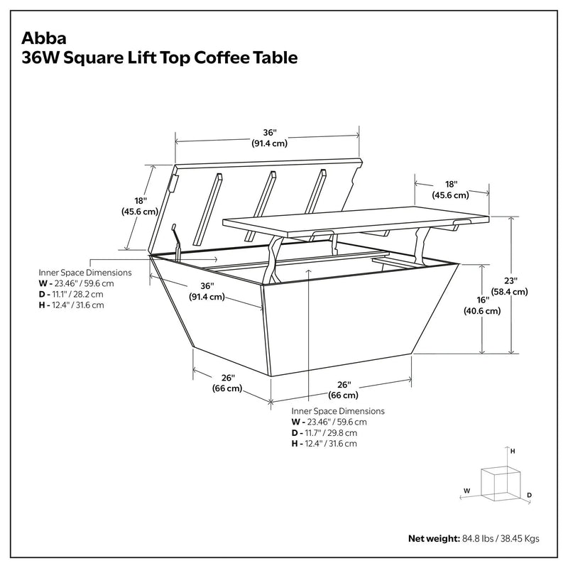 Abba - Handcrafted Coffee Table by Unique Piece Furniture