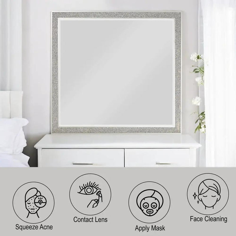 Sliverfluff - Mirror - Mirrored & Champagne by Unique Piece Furniture