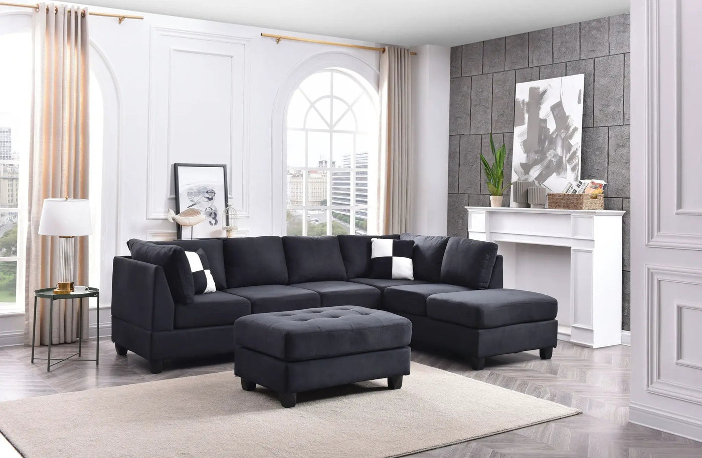 Malone - Comfort Sectional by HouseOfZazla