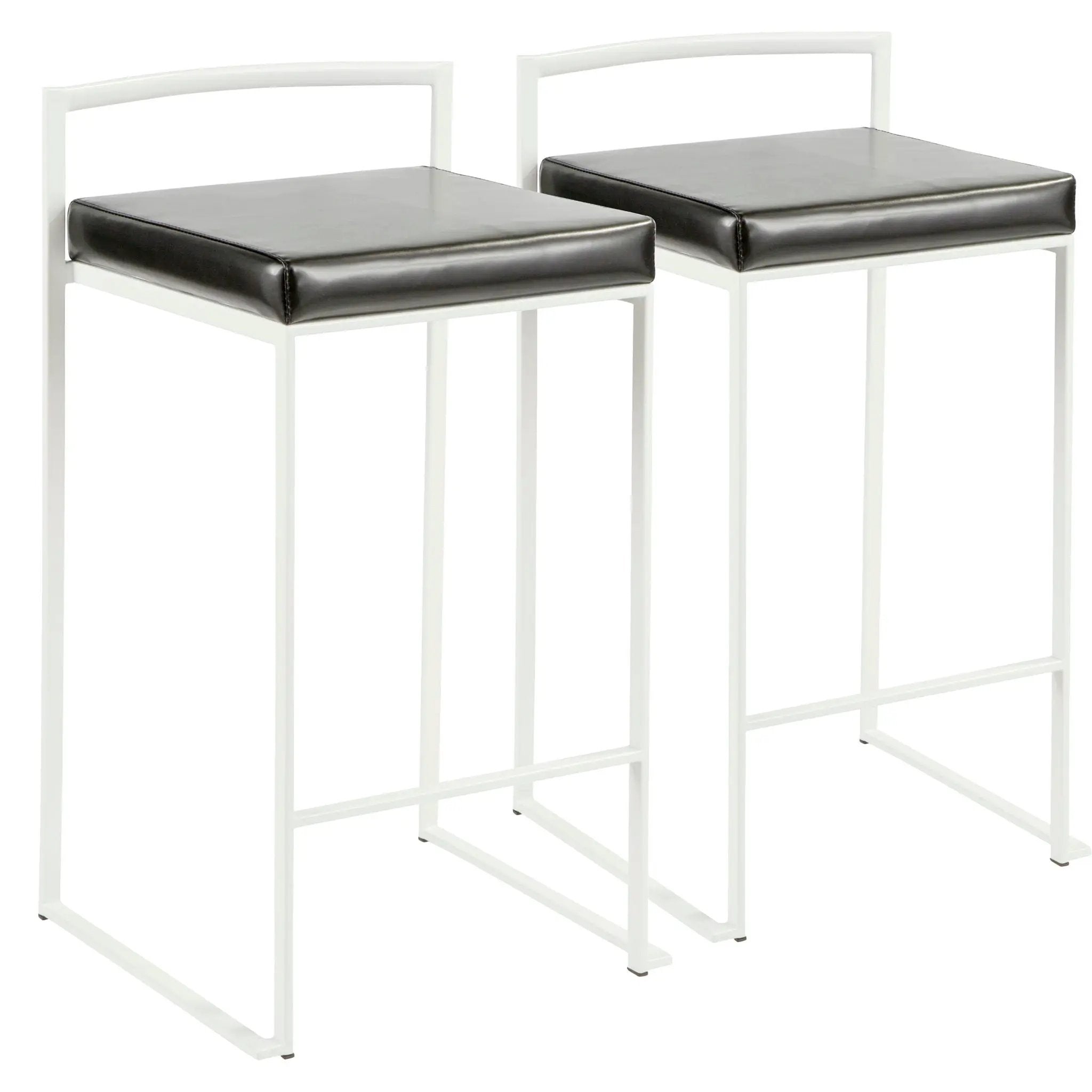 Fuji - Simple Elegance, Contemporary Stackable Counter Stool by HouseOfZazla