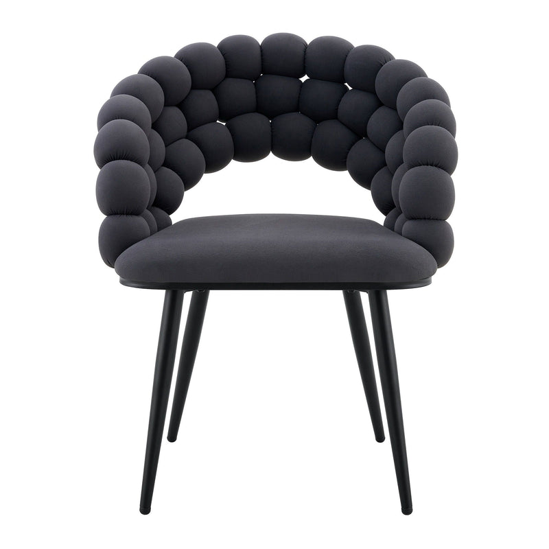 Puffy Bubble, Ball Chain Chairs For Dining Room (Set of 2)