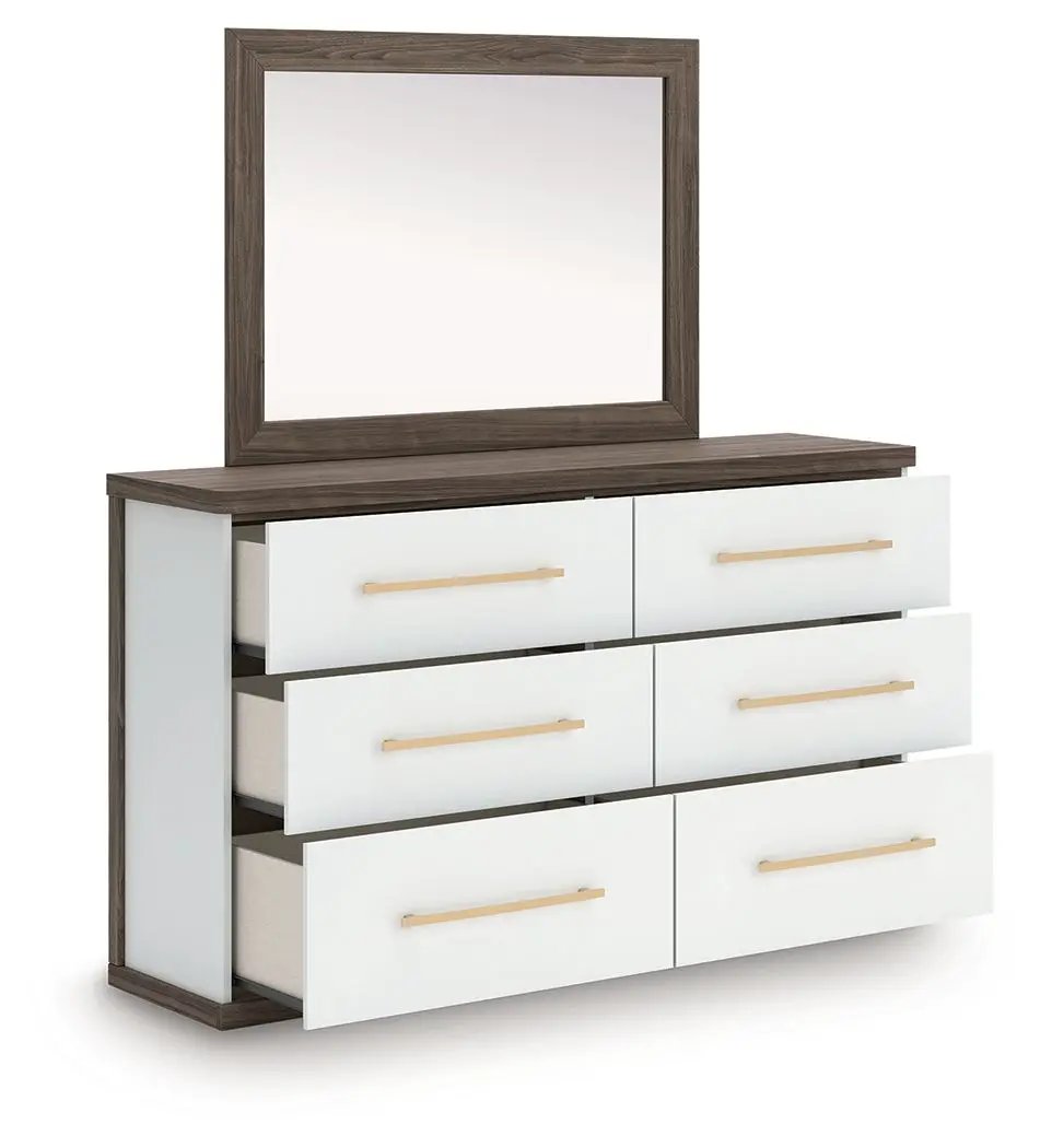 Kendanport - Six Drawer Dresser by Unique Piece Furniture