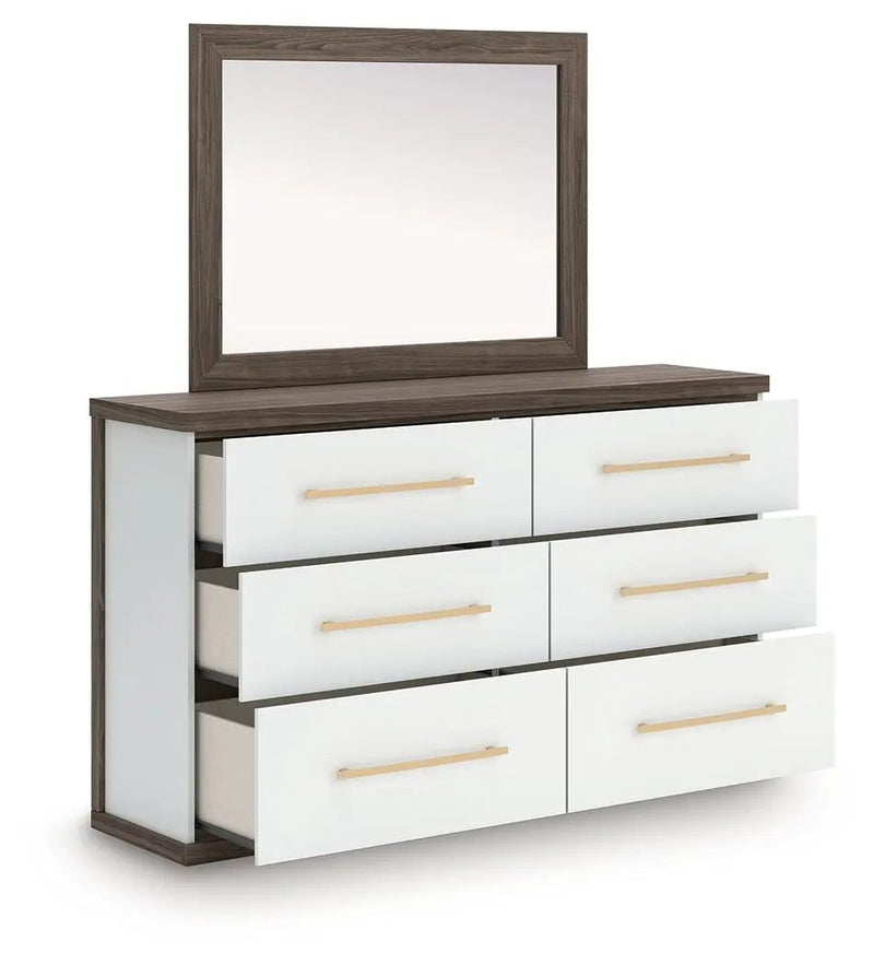 Kendanport - Six Drawer Dresser by Unique Piece Furniture