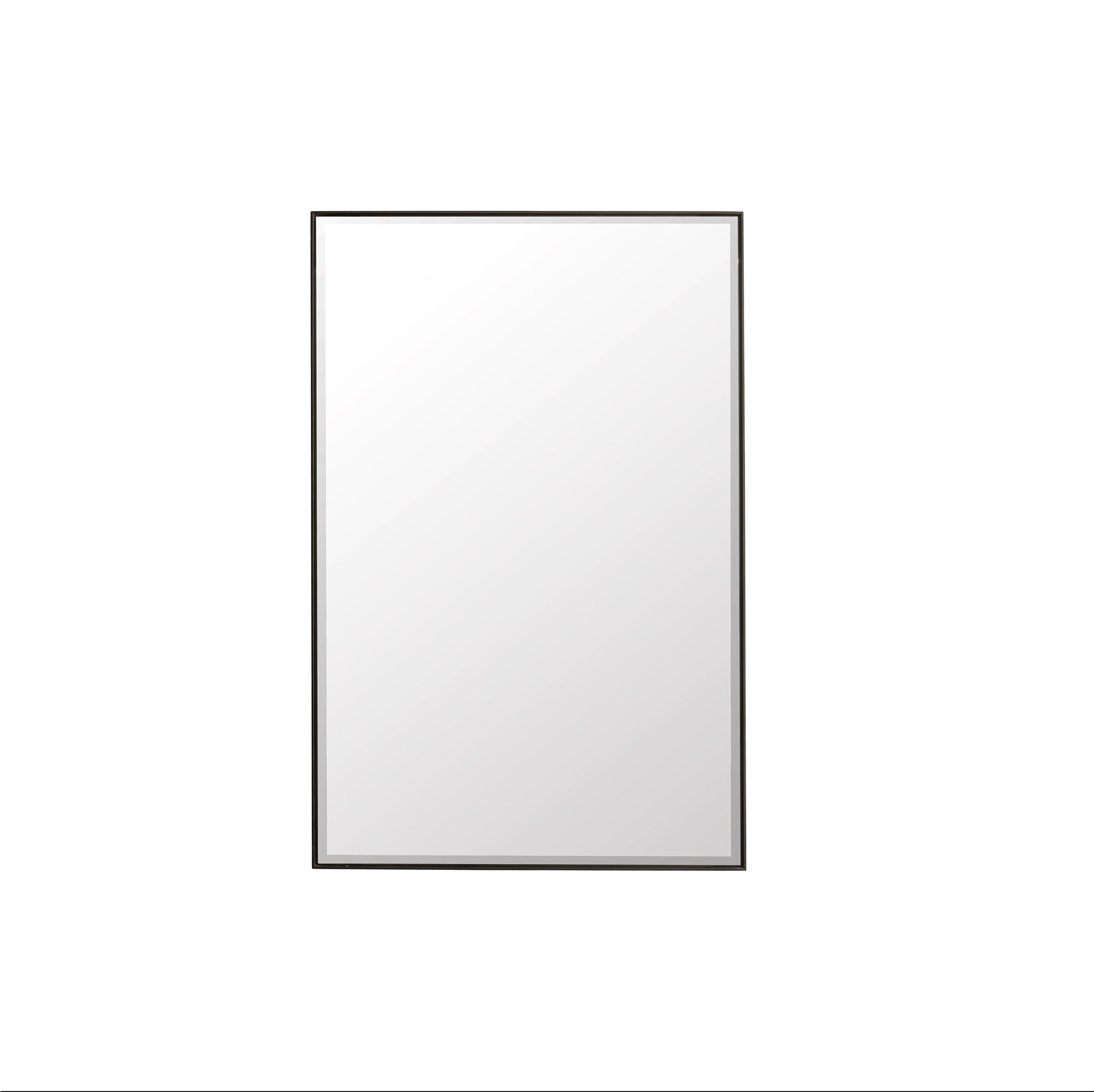 James Martin Rohe 26" Mirror, Matte Black