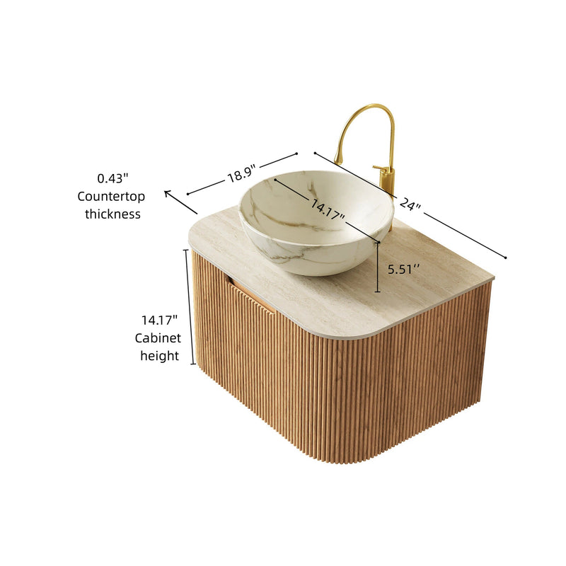 DINA 24'' Bathroom Vanity & Sink by HouseOfZazla