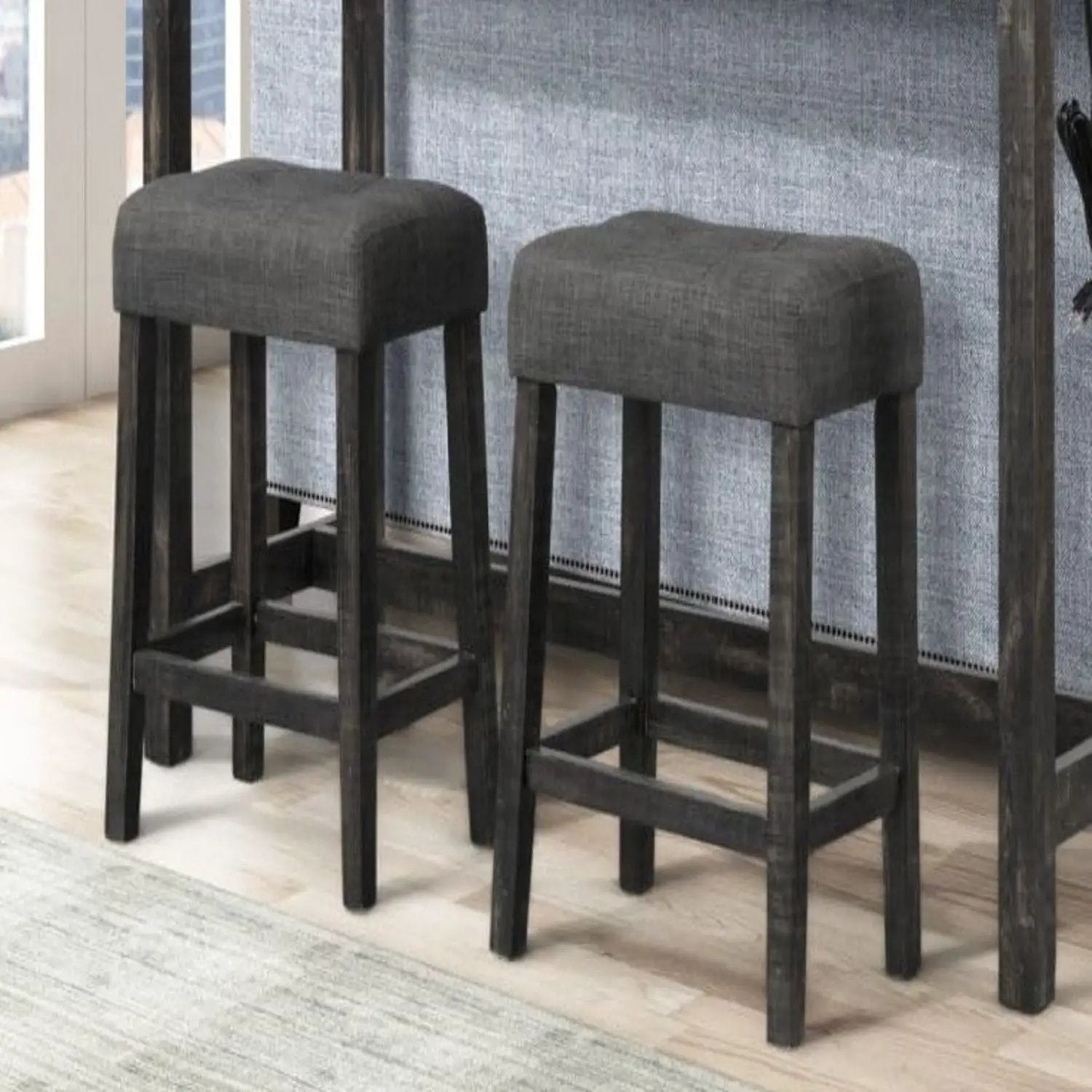 Transitional Backless Counter Stool (Set of 2) by Unique Piece Furniture