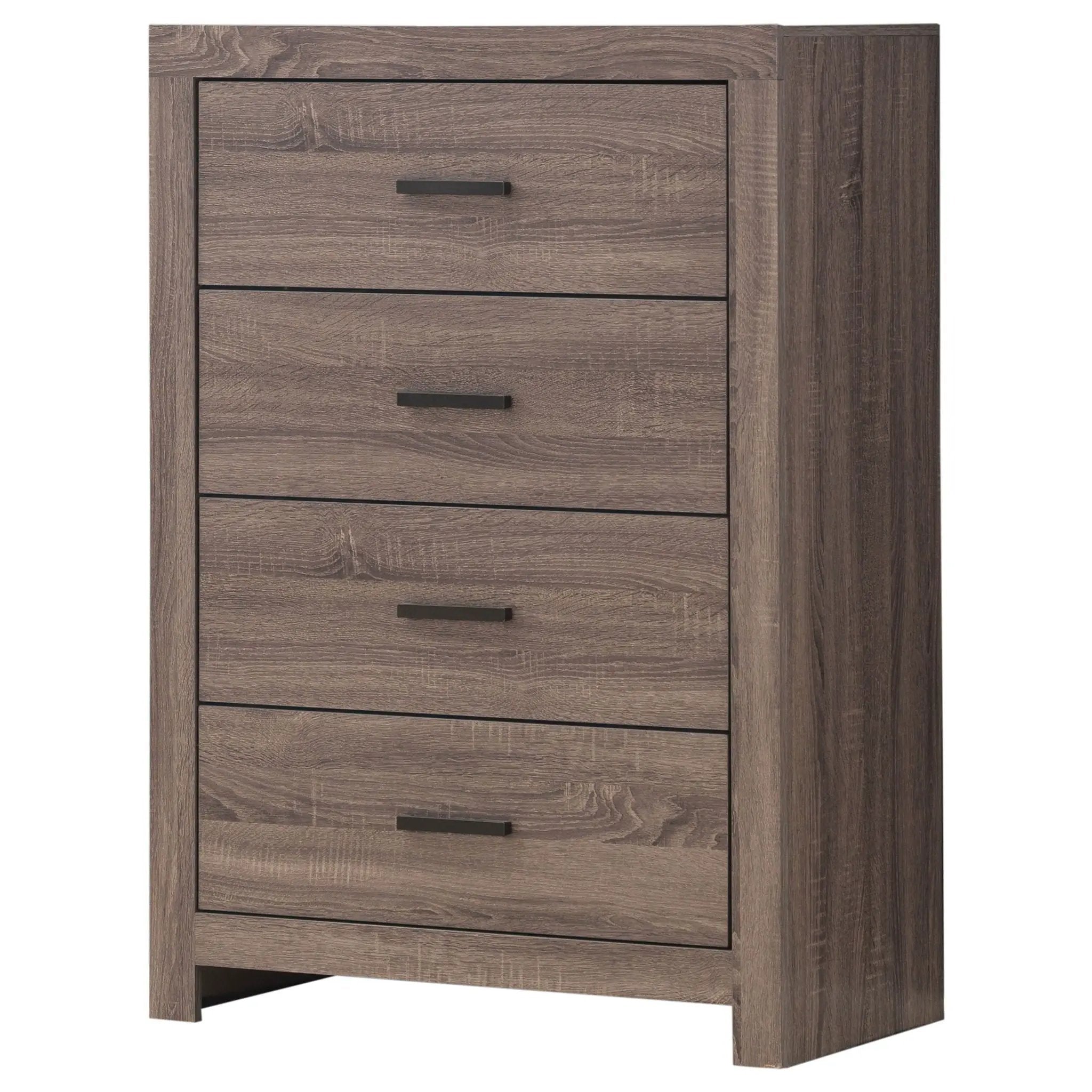Brantford 4-drawer Bedroom Chest Barrel Oak by Unique Piece Furniture