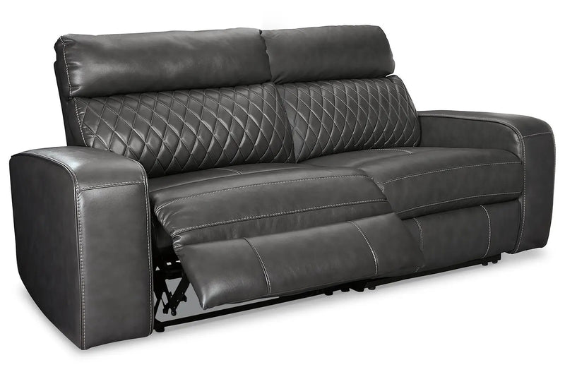 Samperstone - Power Reclining Sectional by Unique Piece Furniture