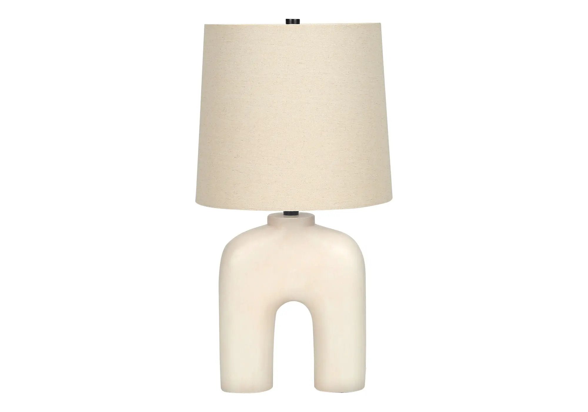 Lighting, Table Lamp, Resin, Modern - Cream by HouseOfZazla