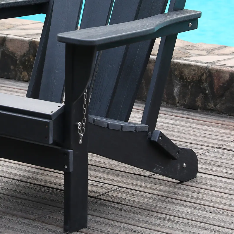 Adirondack Folding Chair with Dual Cup Holders by HouseOfZazla
