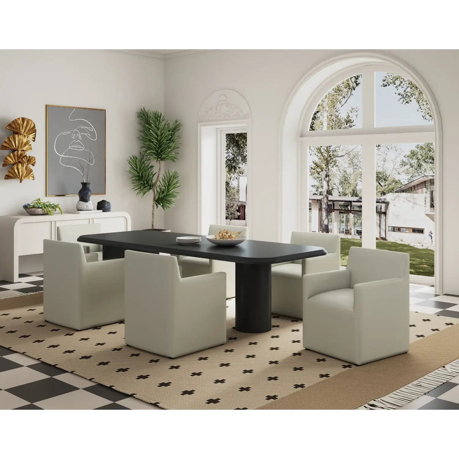 Anna - Square Armchair