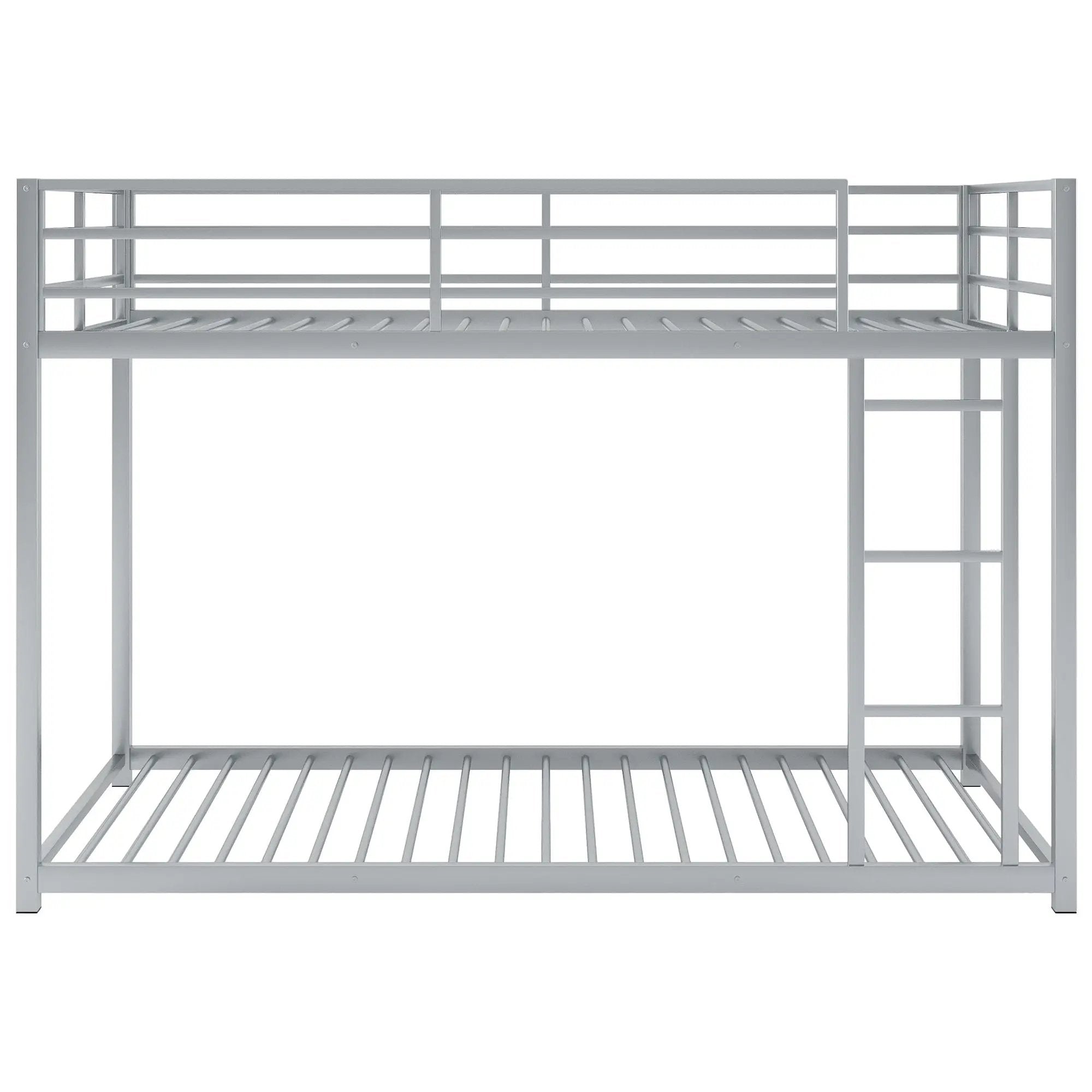 Metal Bunk Bed, Low Bunk Bed With Ladder by Unique Piece Furniture