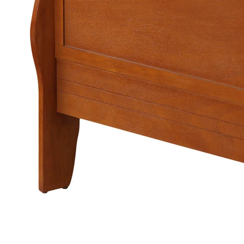 Louis Phillipe - Panel Sleigh Bed by HouseOfZazla