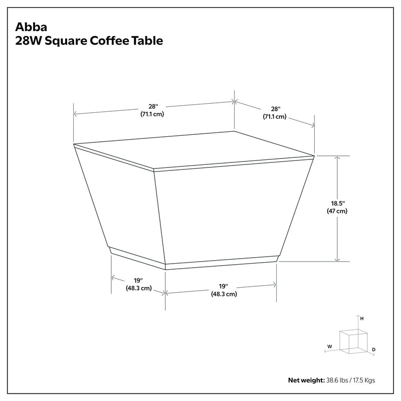 Abba - Handcrafted Coffee Table by Unique Piece Furniture