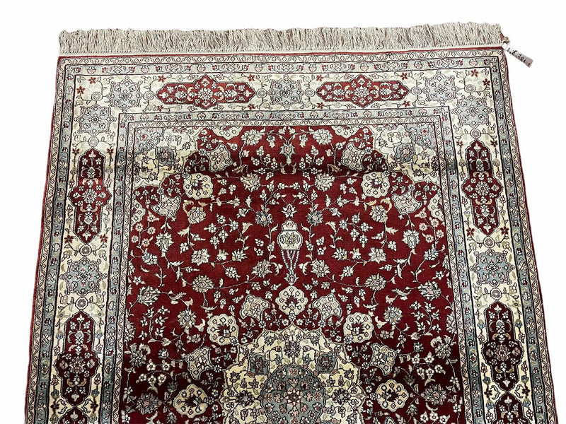 4' X 6' Vintage Fine Handmade Chinese Oriental Silk Rug 400 KPSI Wow by Jewel Rugs