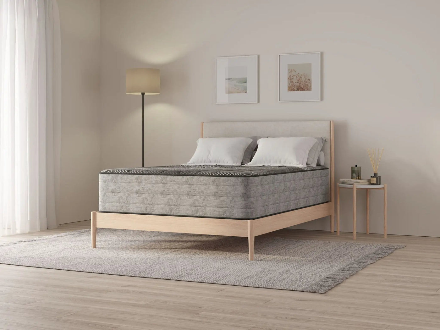 Pure Ice - 14" Plush Quilted Mattress by Unique Piece Furniture