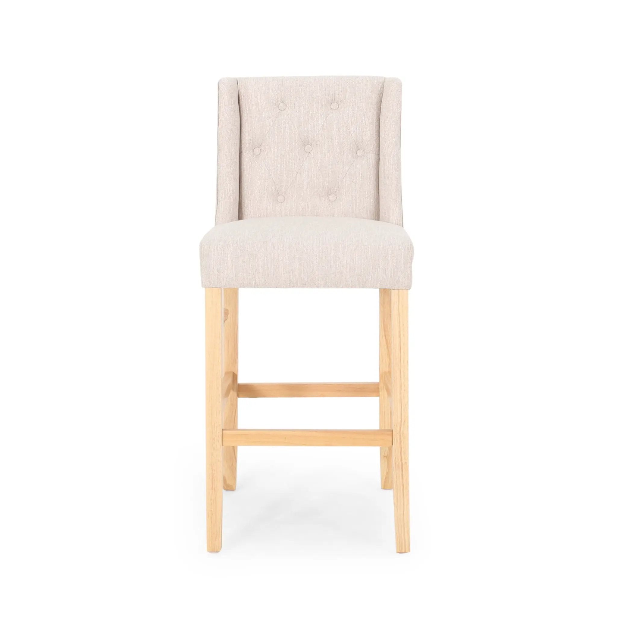 Ethereon Tufted Counter Stool (Set of 2) by HouseOfZazla