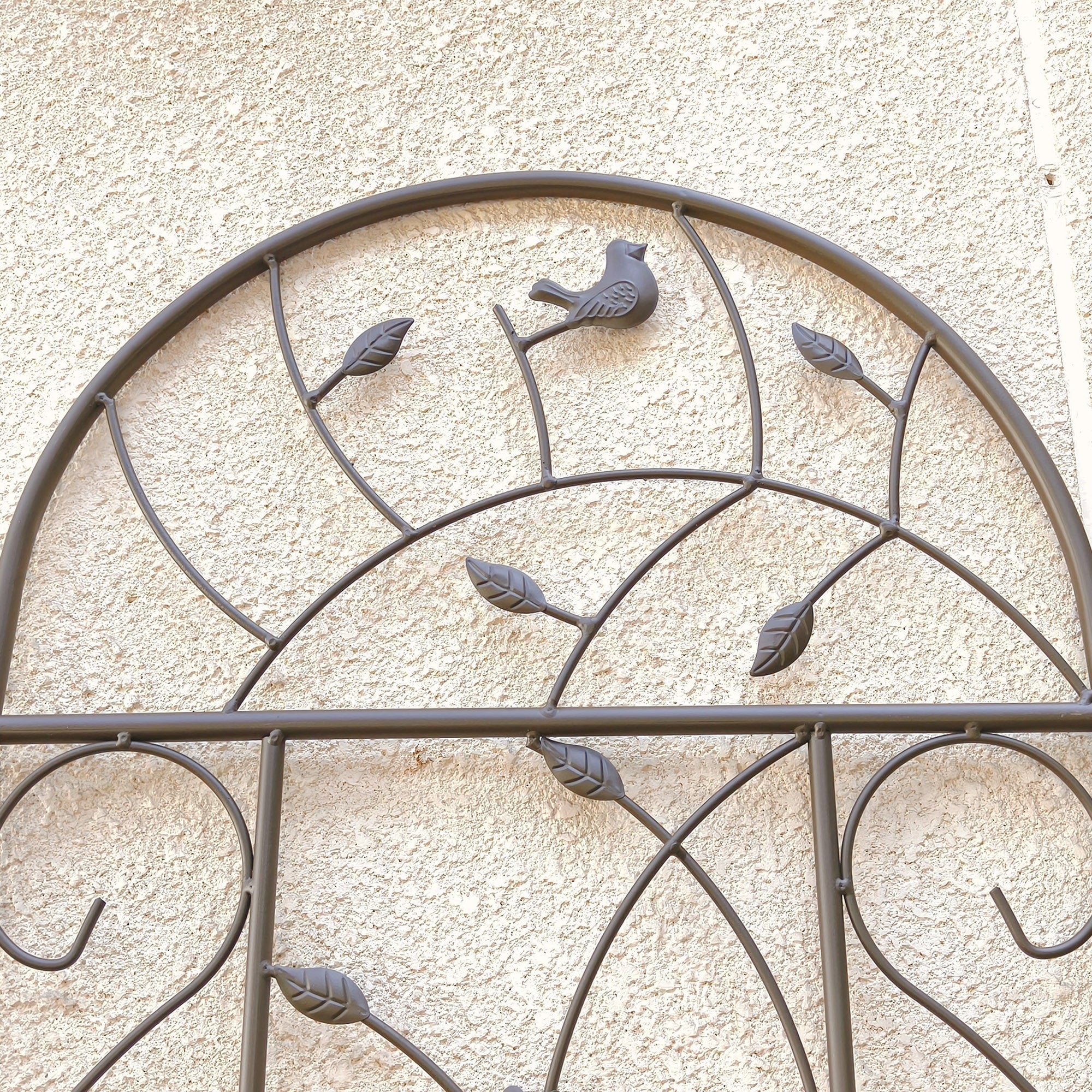 4 Pack Metal Garden Trellis 86.7" x 19.7" Rustproof for Climbing Plants by HouseOfZazla