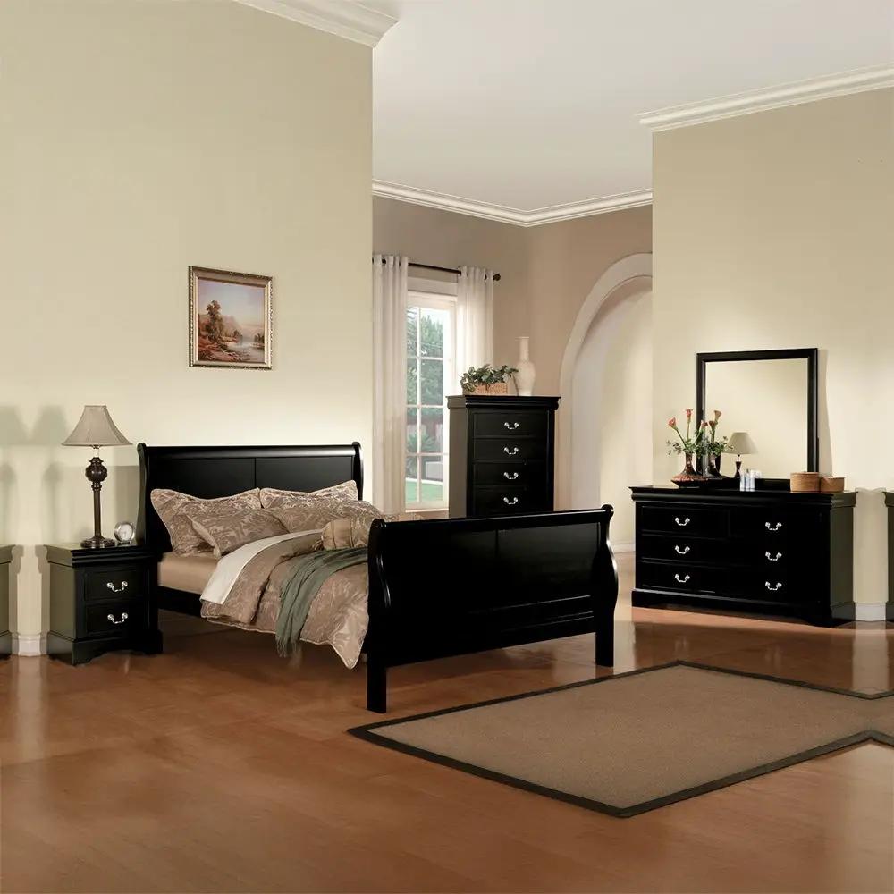 Louis Philippe III - Bed (FB 34"H) by Unique Piece Furniture