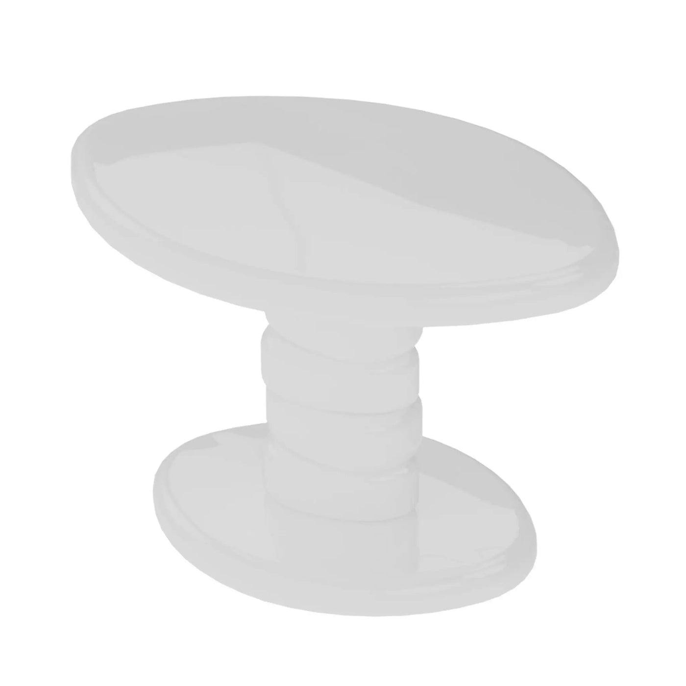 Stacked Cobblestone End Table by HouseOfZazla