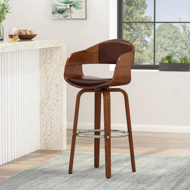 Modern Bar Stool with Swivel Function by HouseOfZazla