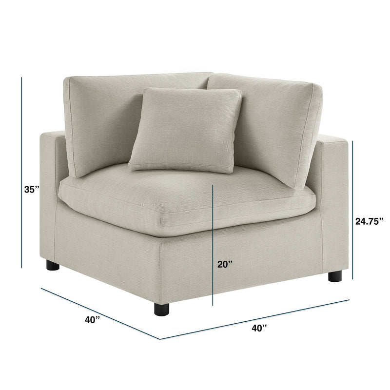 Cassandra - Corner Wedge Chair by HouseOfZazla