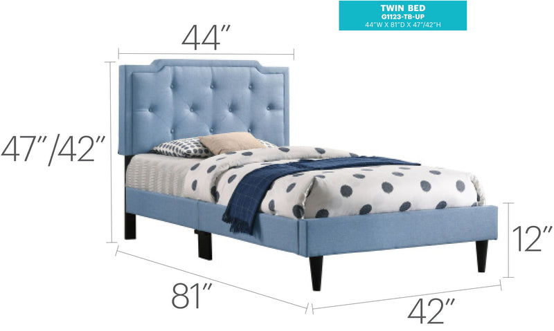 Button Tufted Bed Charming For Cozy Spaces by HouseOfZazla