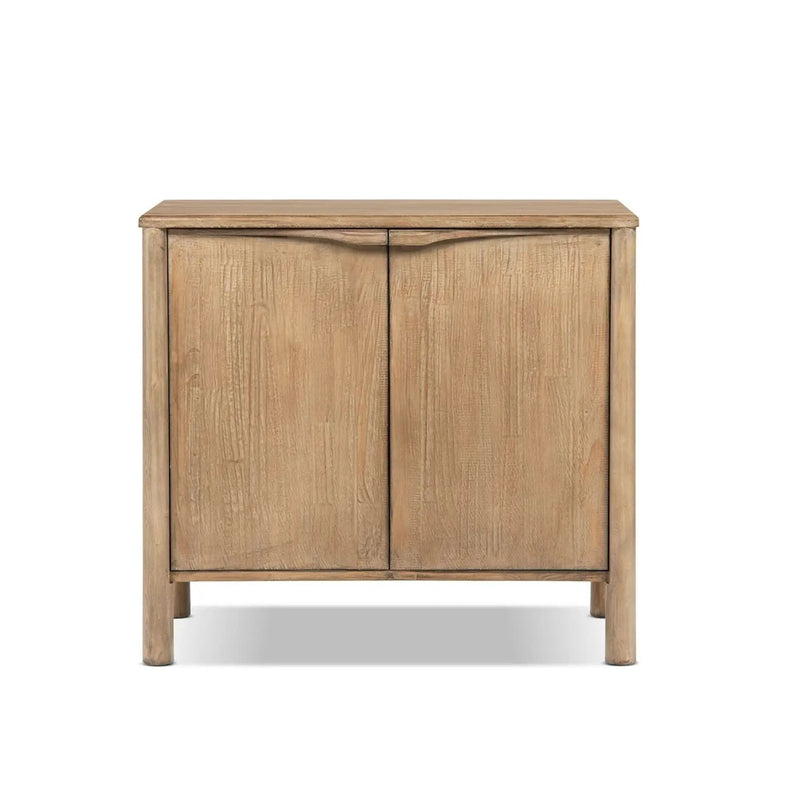 Nolan - 2 Door Accent Cabinet - Antique Brown by HouseOfZazla