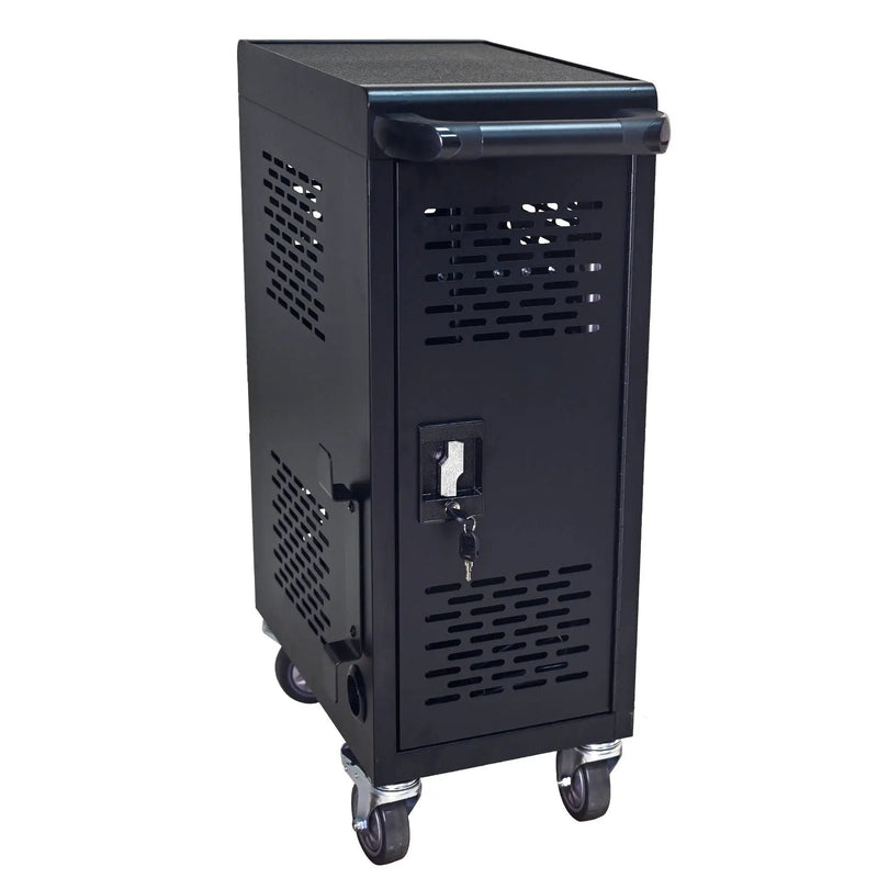 16 Bay Mobile School Charging Cart Station For book, Tablet And Laptop Computer With Power Strip Included by HouseOfZazla
