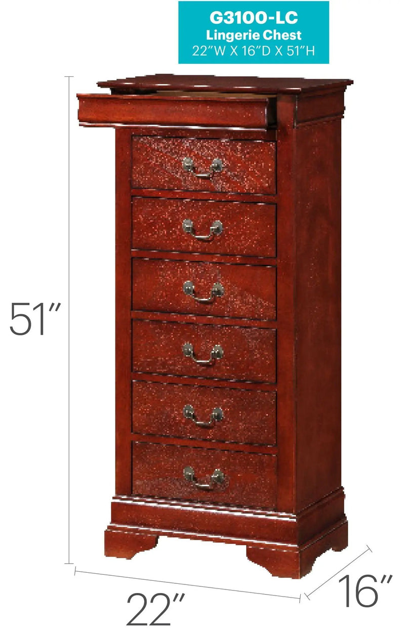 Traditional Lingerie Storage Chest Timeless by HouseOfZazla