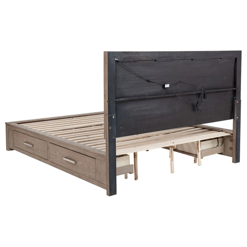 Kenora 5-piece California King Bedroom Set Barley Brown by Unique Piece Furniture