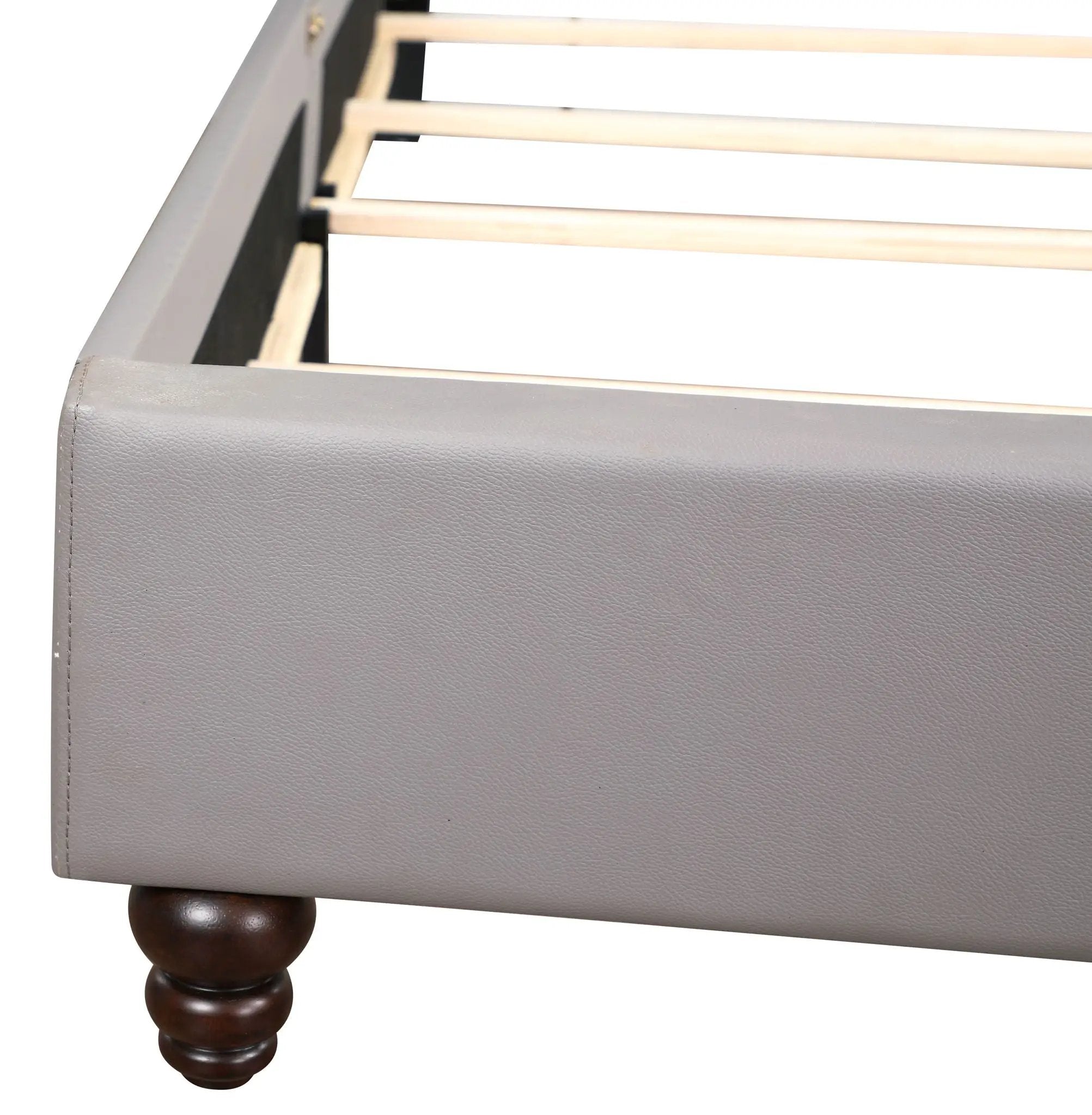 Nailhead Bed Transitional Vibrant by Unique Piece Furniture