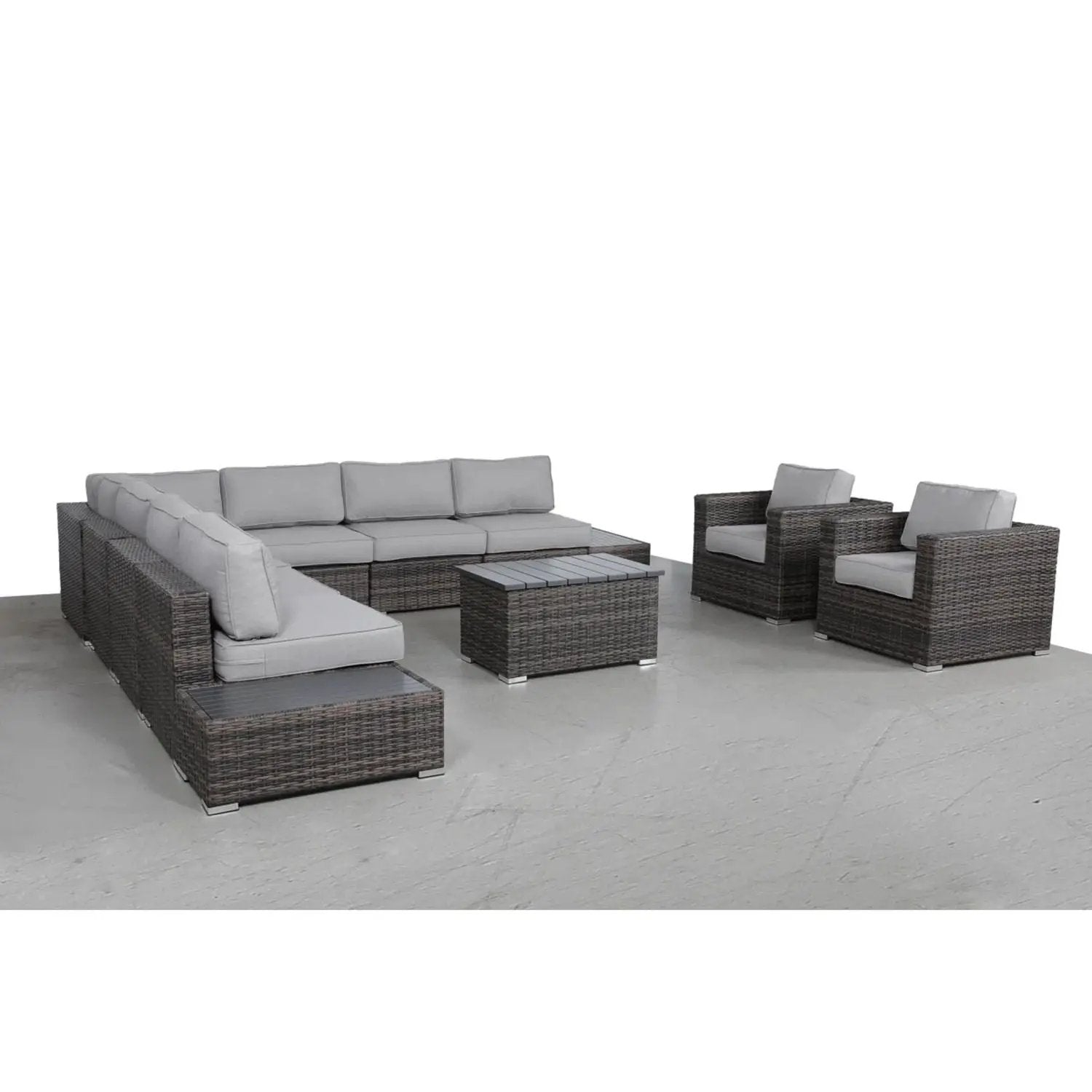 Stylish Entertainment Sectional Set, Outdoor Living by HouseOfZazla