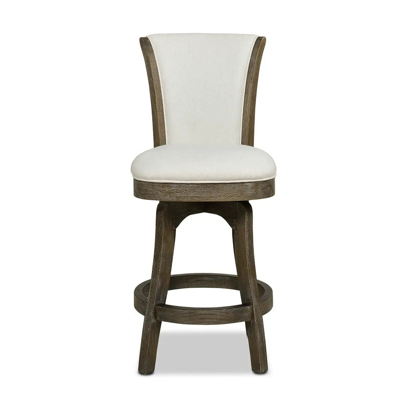 Henry - Armless Swivel Counter Height Bar Stool by HouseOfZazla