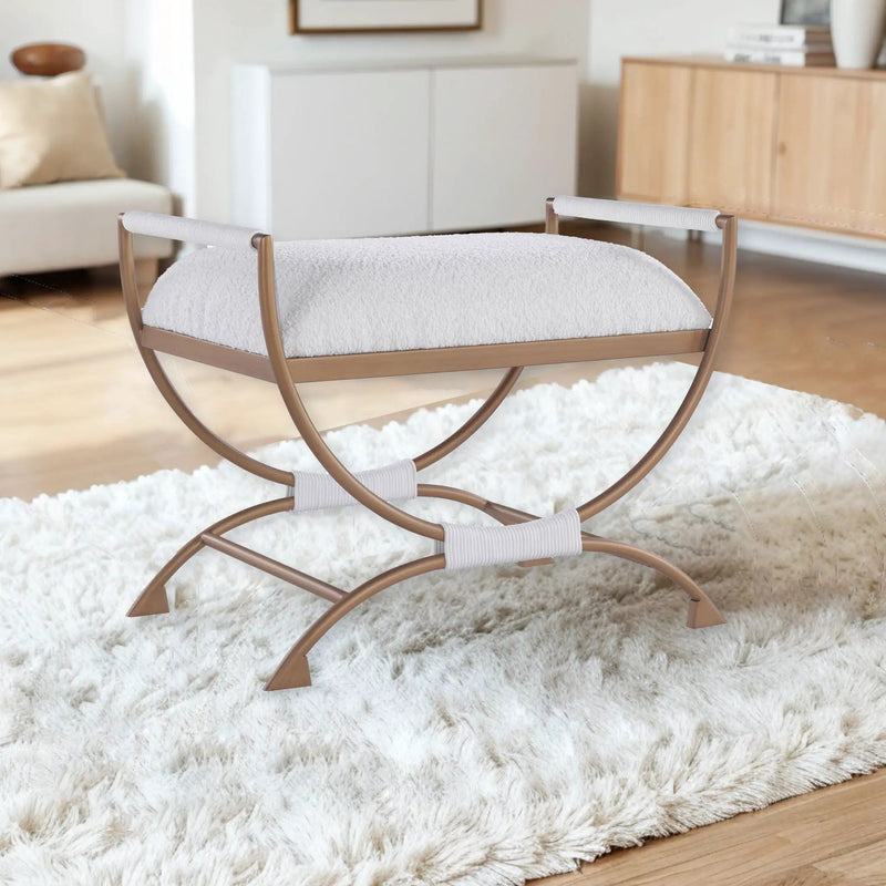 Nora - Bench - White by HouseOfZazla
