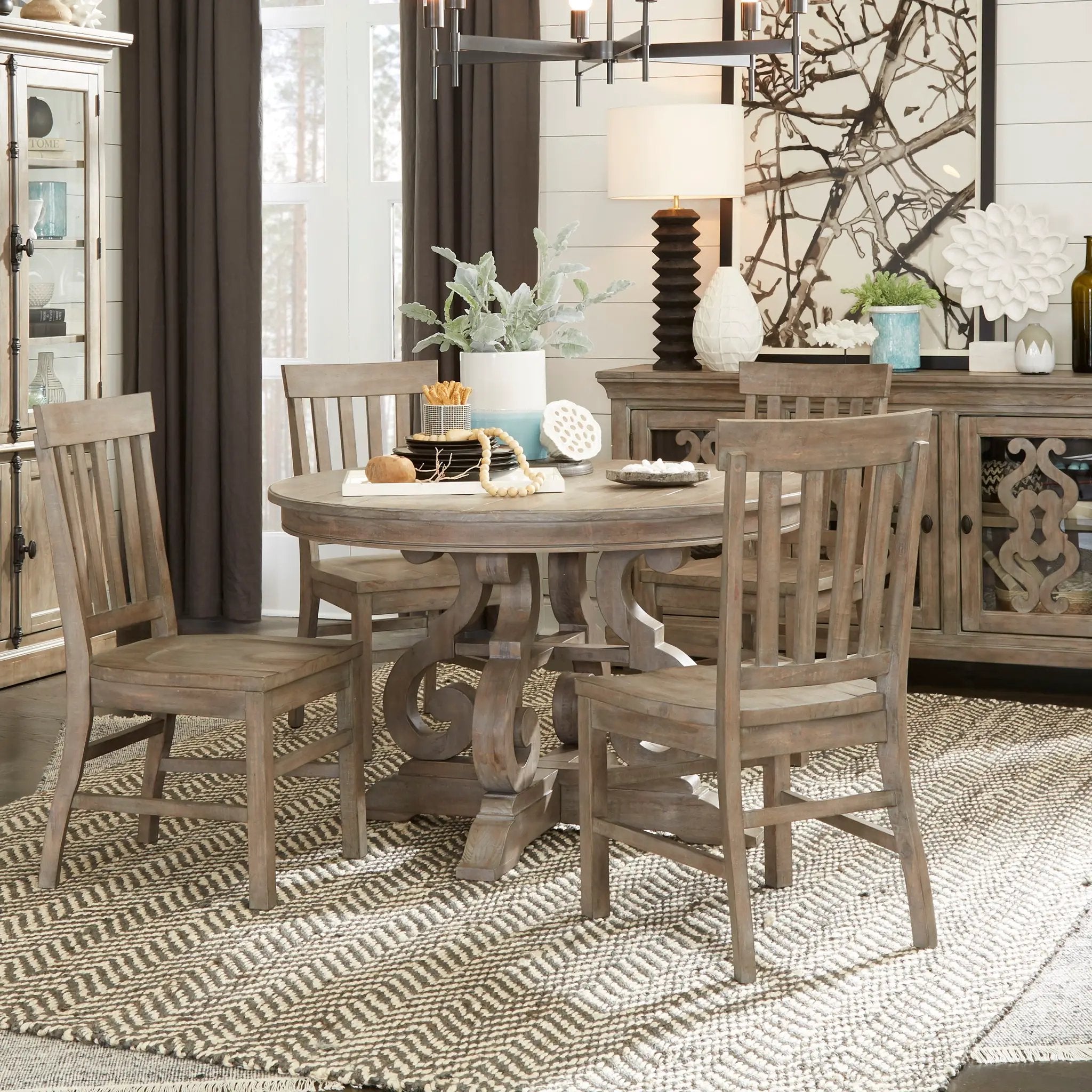 Tinley Park - Round Dining Table by Unique Piece Furniture