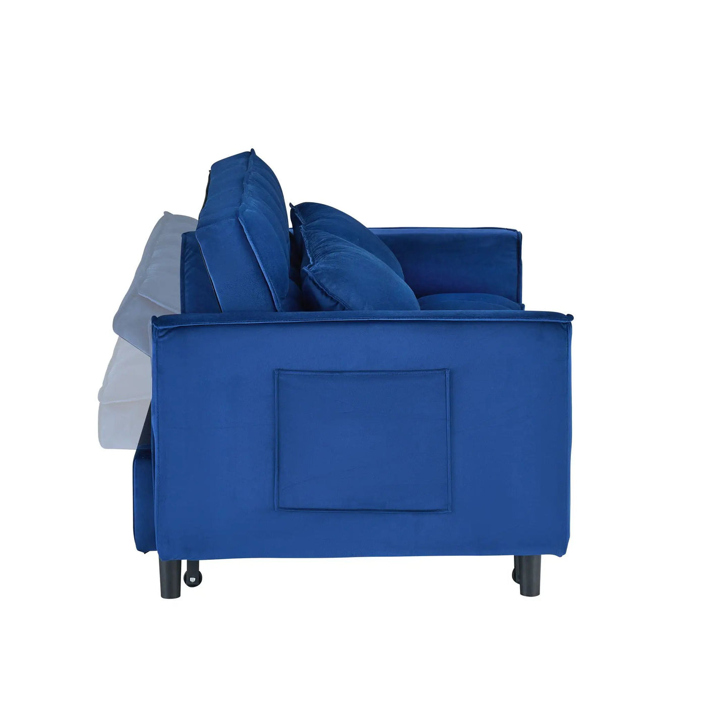 Sofa Bed With Pockets, 3 In 1 Convertible For Living Room by Unique Piece Furniture