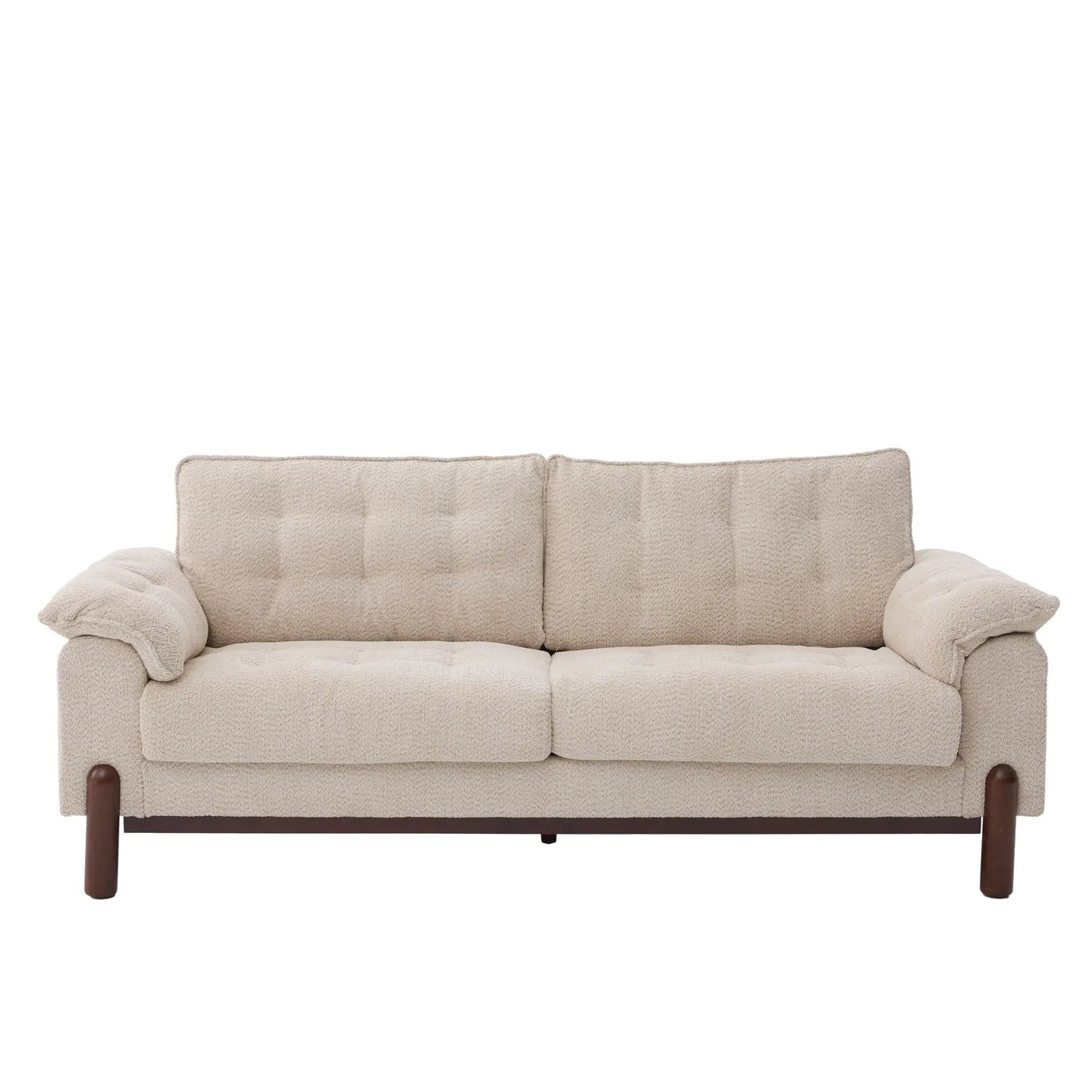 83.5 in. 3 Seater Modern Boucle Upholstered Sofa by HouseOfZazla