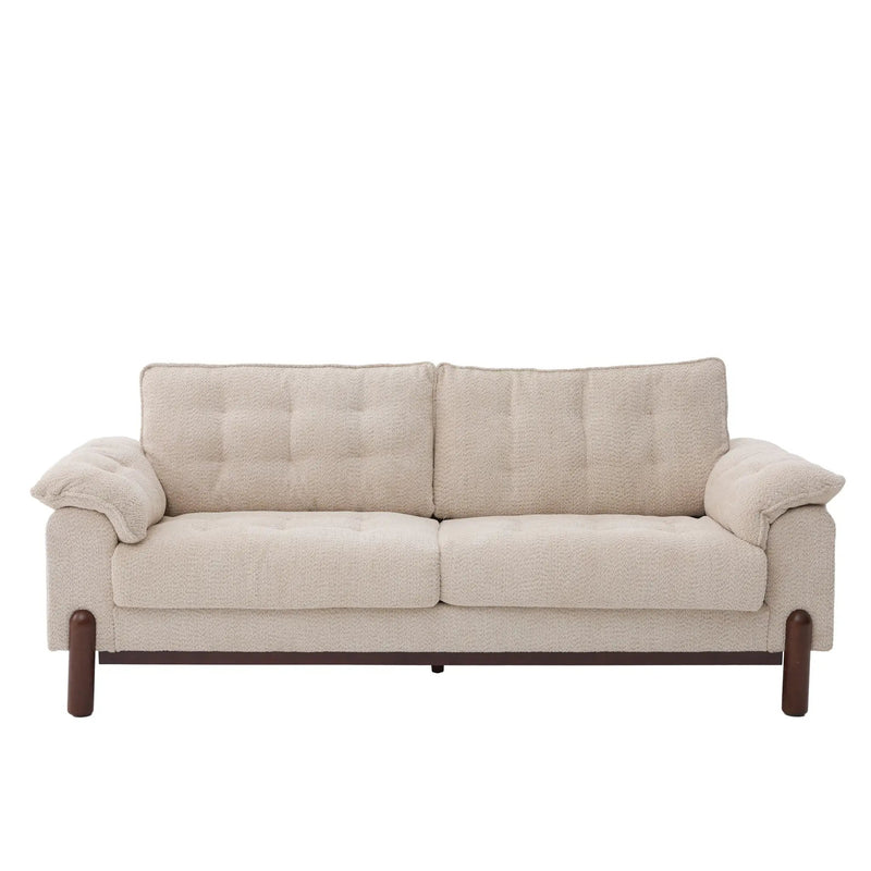 83.5 in. 3 Seater Modern Boucle Upholstered Sofa by HouseOfZazla