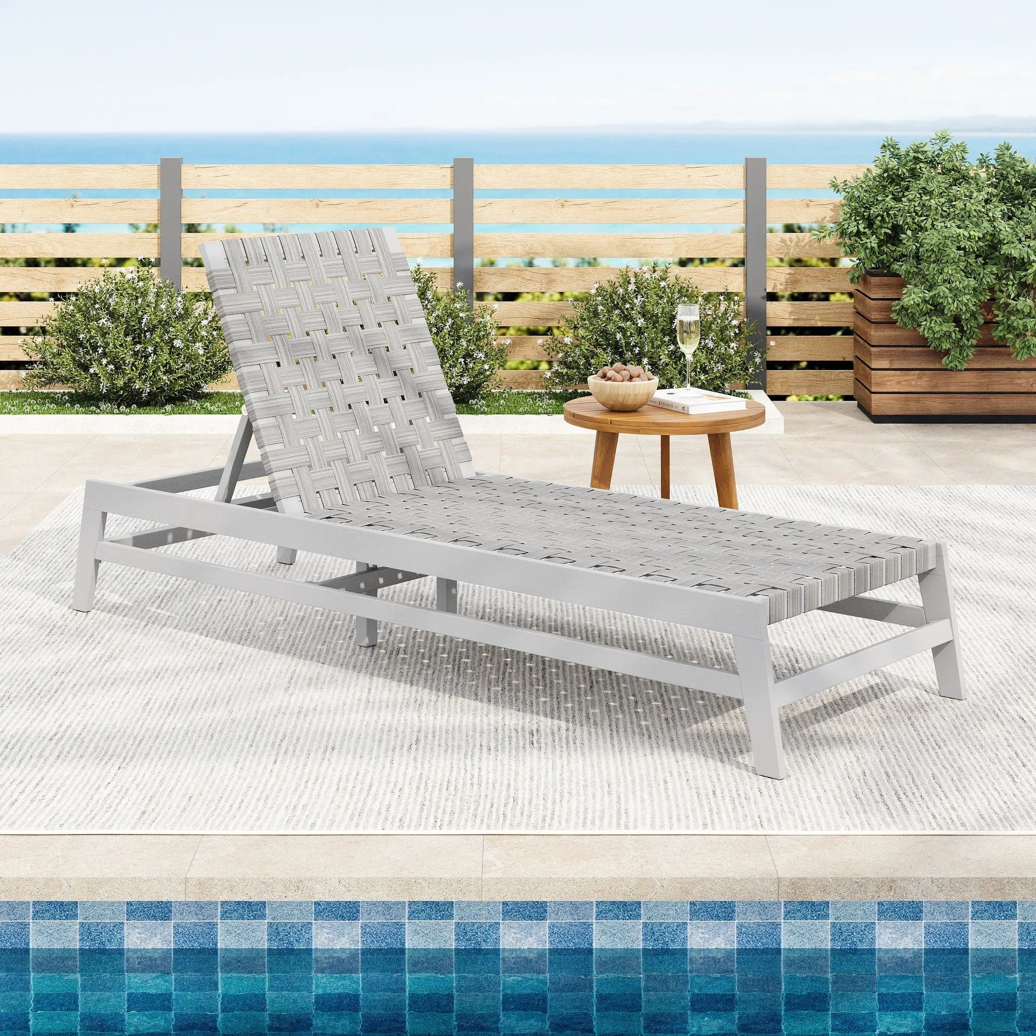 Outdoor Rope Chaise Lounge by HouseOfZazla