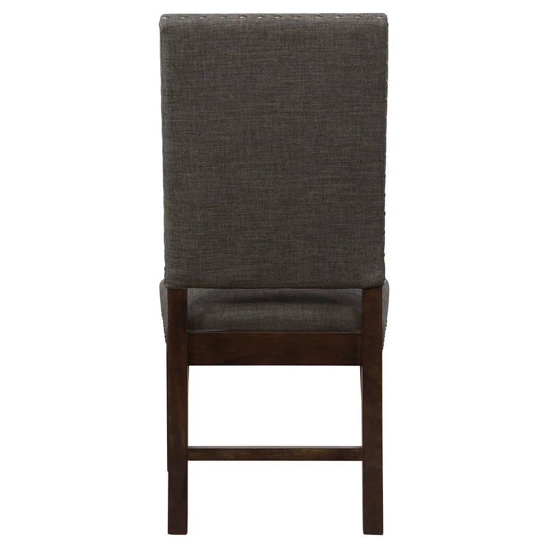 Ayers - Upholstered Side Chair (Set of 2) - Gray by HouseOfZazla