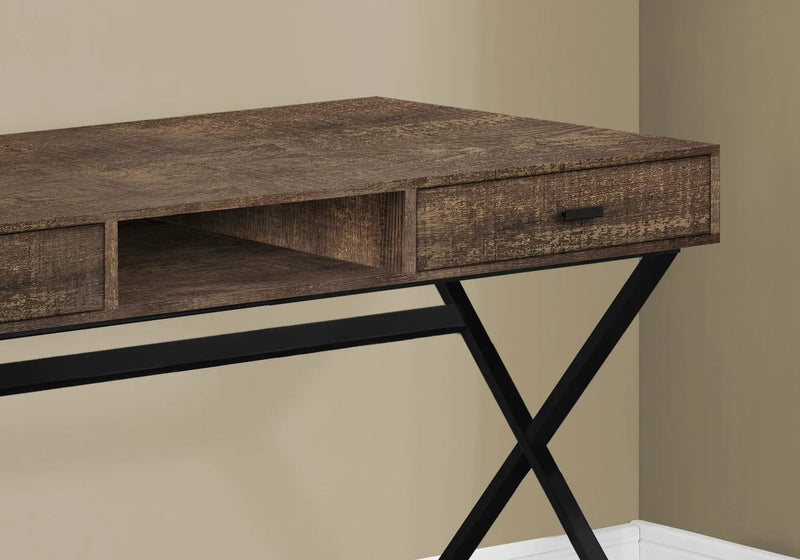 Computer Desk For Home Office, Laptop, Storage Drawers, Glossy Contemporary & Modern by Unique Piece Furniture