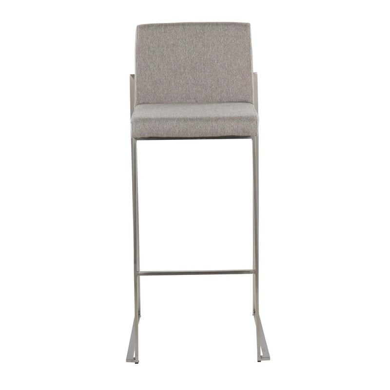 Fuji - Contemporary And Modern Elegance High Back Barstool by Unique Piece Furniture