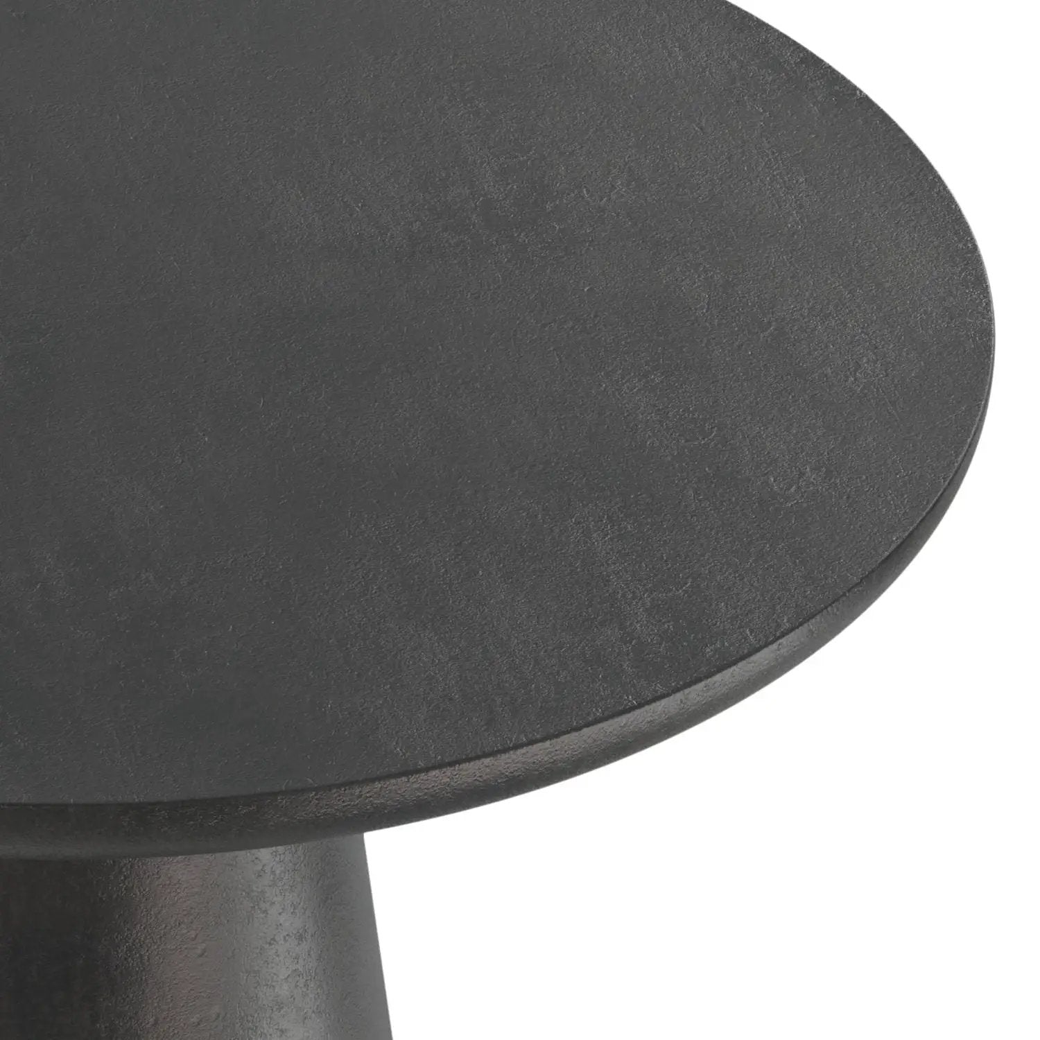 Gloria - Cast Aluminum Side Table - Black by Unique Piece Furniture