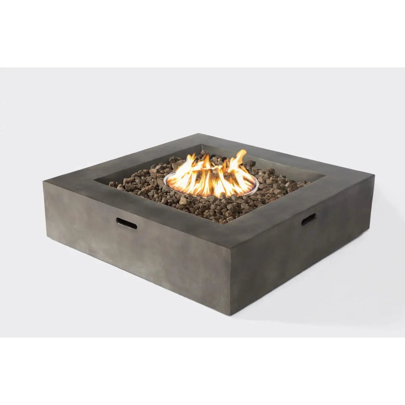 Contemporary Patio Seating Set With Fire Pit by HouseOfZazla